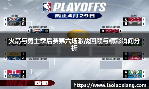 火箭与勇士季后赛第六场激战回顾与精彩瞬间分析